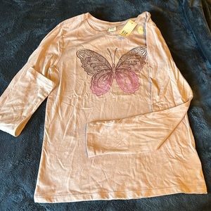 Pink gap shirt for girls xxl